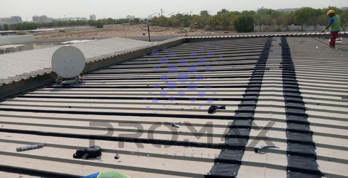 Dubai Police - Artificial Intelligence Building - Metal Roof Waterproofing Dubai UAE